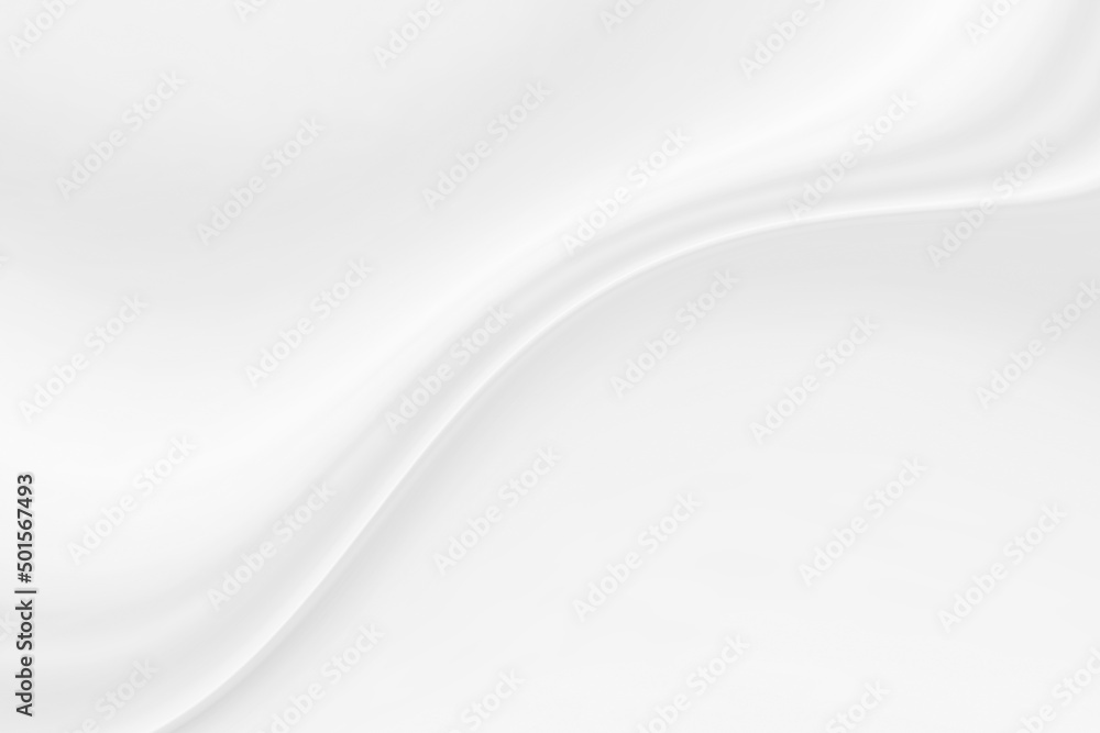 Abstract white fabric with soft wave texture background Abstract white fabric with soft wave texture background