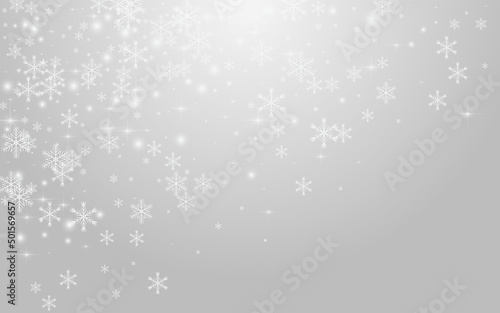 Wallpaper Mural White Flake Vector Grey Background. Grey Shine Torontodigital.ca