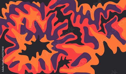 asia indonesia community organization independence abstract orange yellow camouflage pattern soldier wide background
