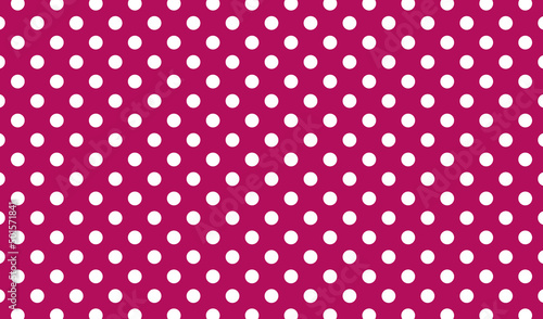 polkadots seamless pattern red wide background