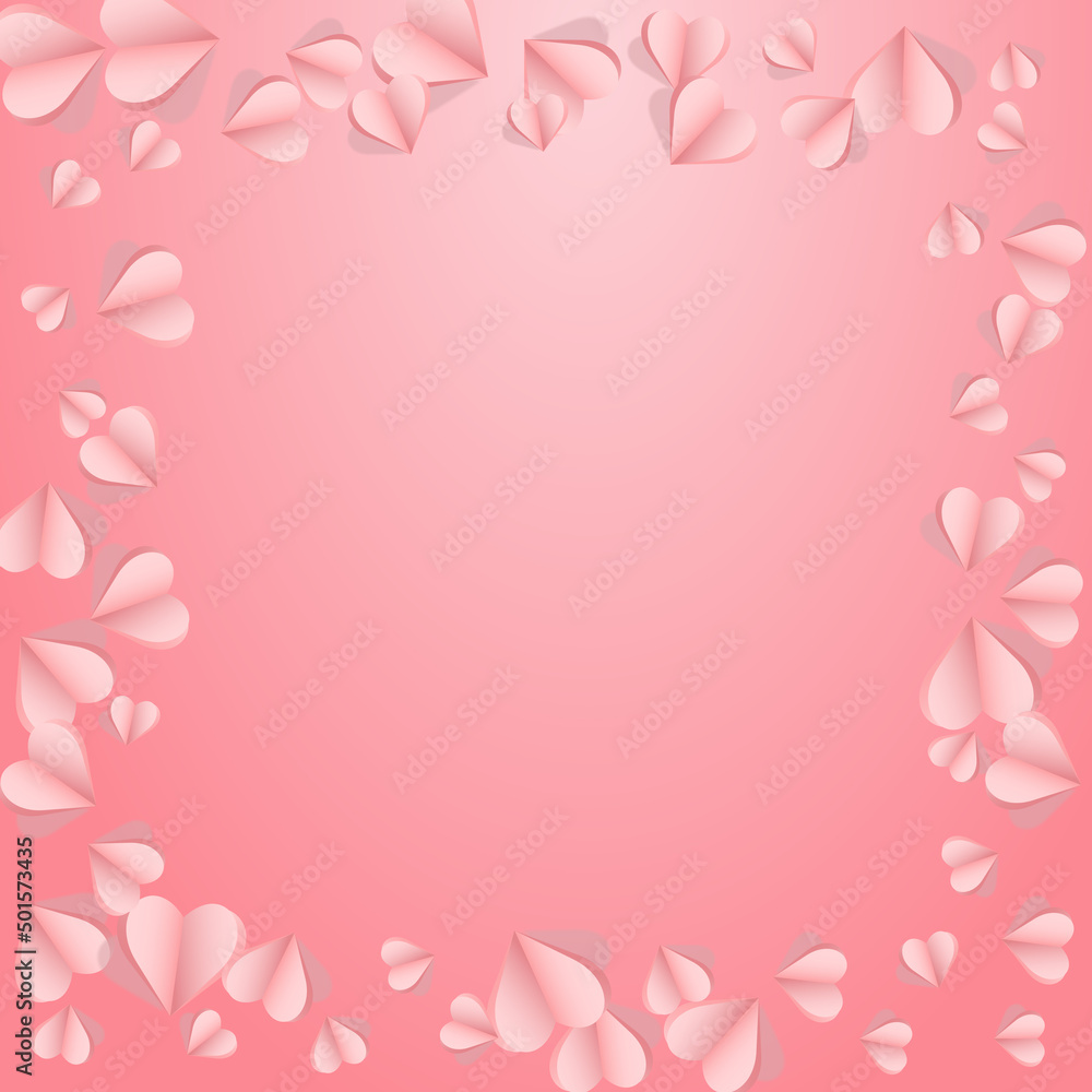 Maroon Color Confetti Vector Pink  Backgound.