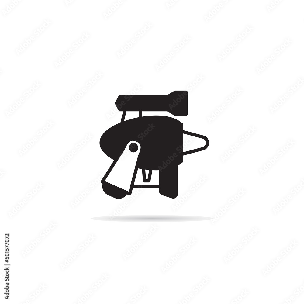 space gun and blaster icon vector illustration space gun and blaster icon vector illustration