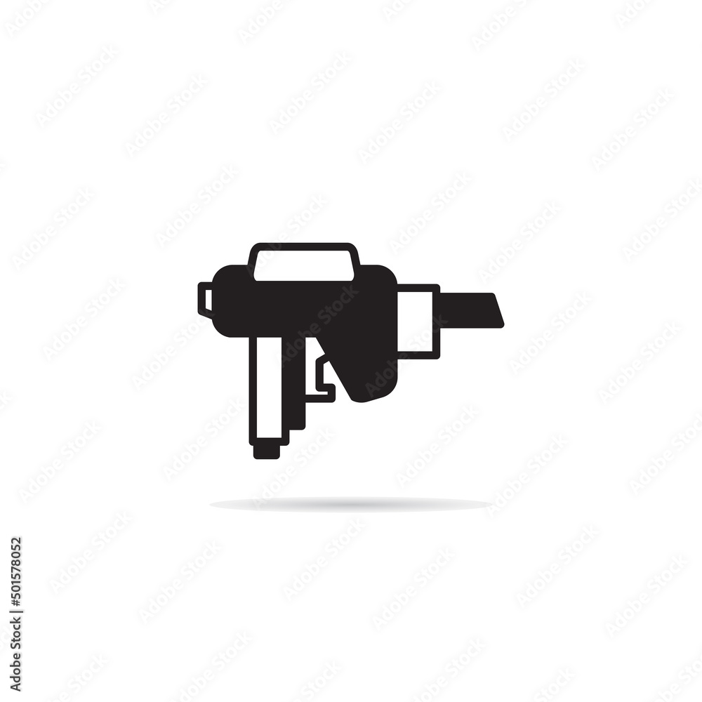 space gun and blaster icon vector illustration space gun and blaster icon vector illustration