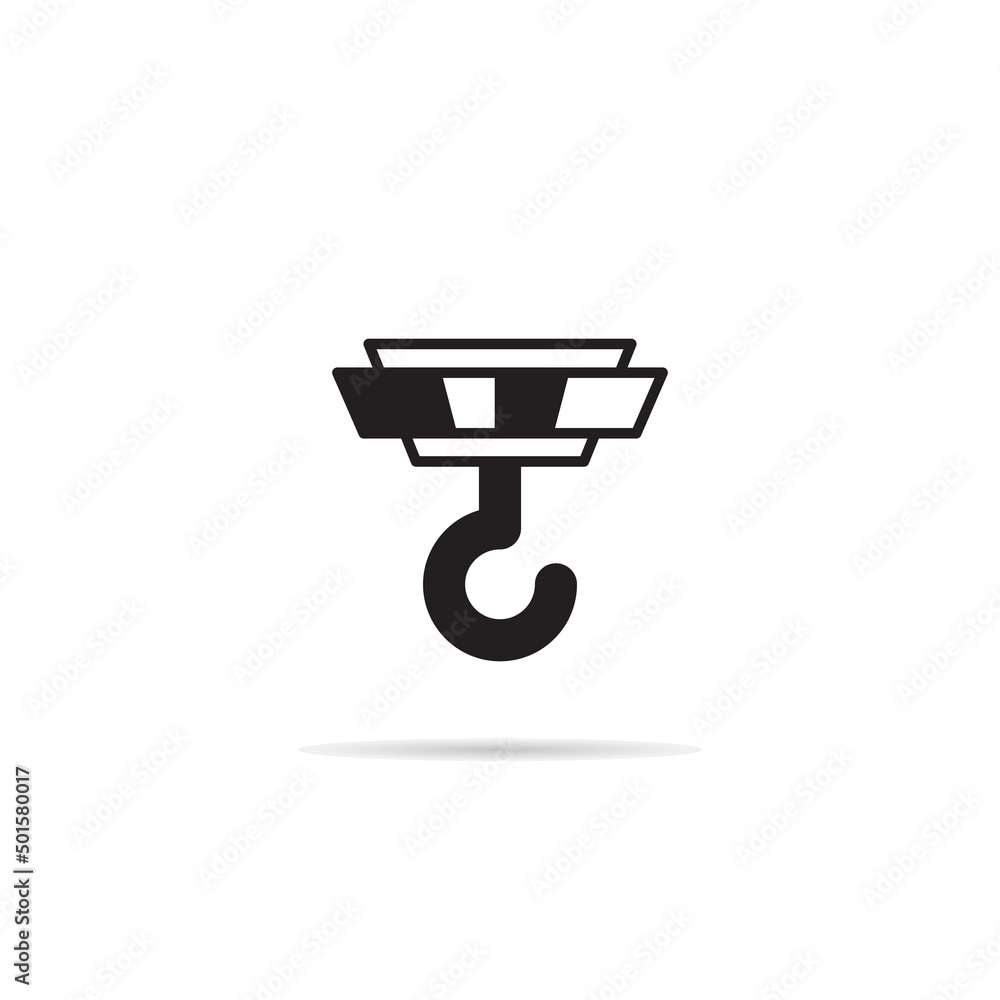 crane hook icon vector illustration crane hook icon vector illustration
