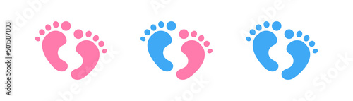 Fotografija Baby shower feet