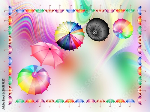 background with balloons