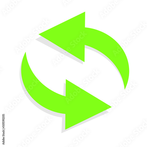 Colorful arrow icon in circle. Collection colored arrow with shadow. Modern flat simple arrows isolated. Cursor sign. Arrows graphic elements. wallpaper jpg image illustration. Set of colorful flat