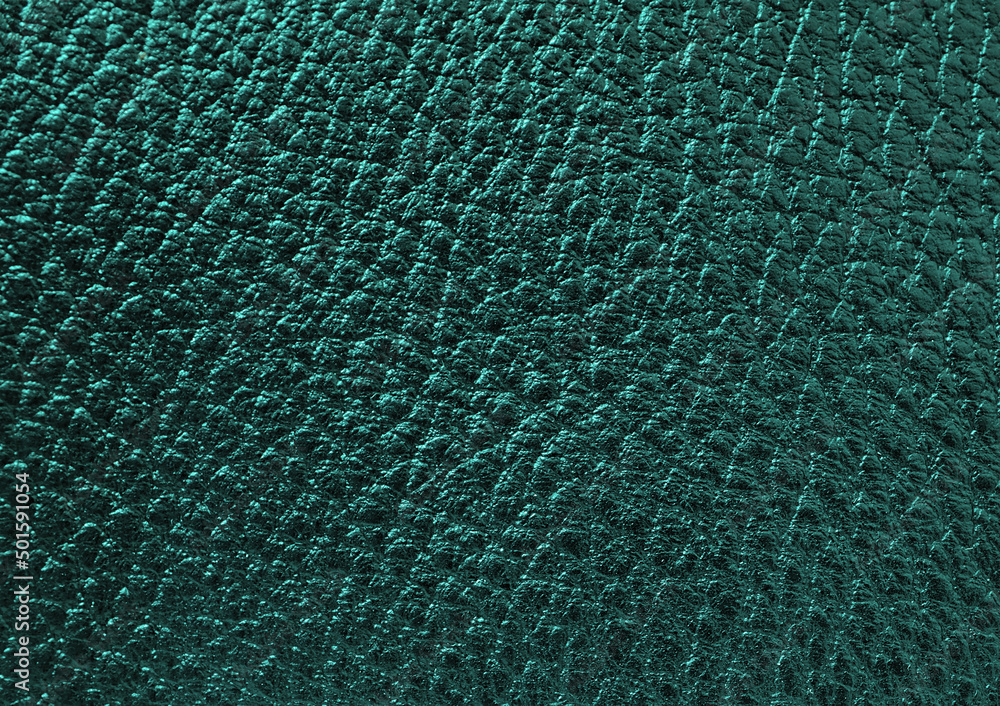 Green skin texture with abstract pattern of folds and veins, background ...