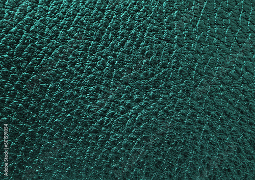 Green skin texture with abstract pattern of folds and veins, background