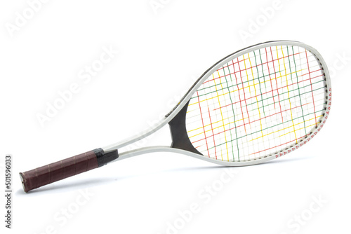 Tennis racket.