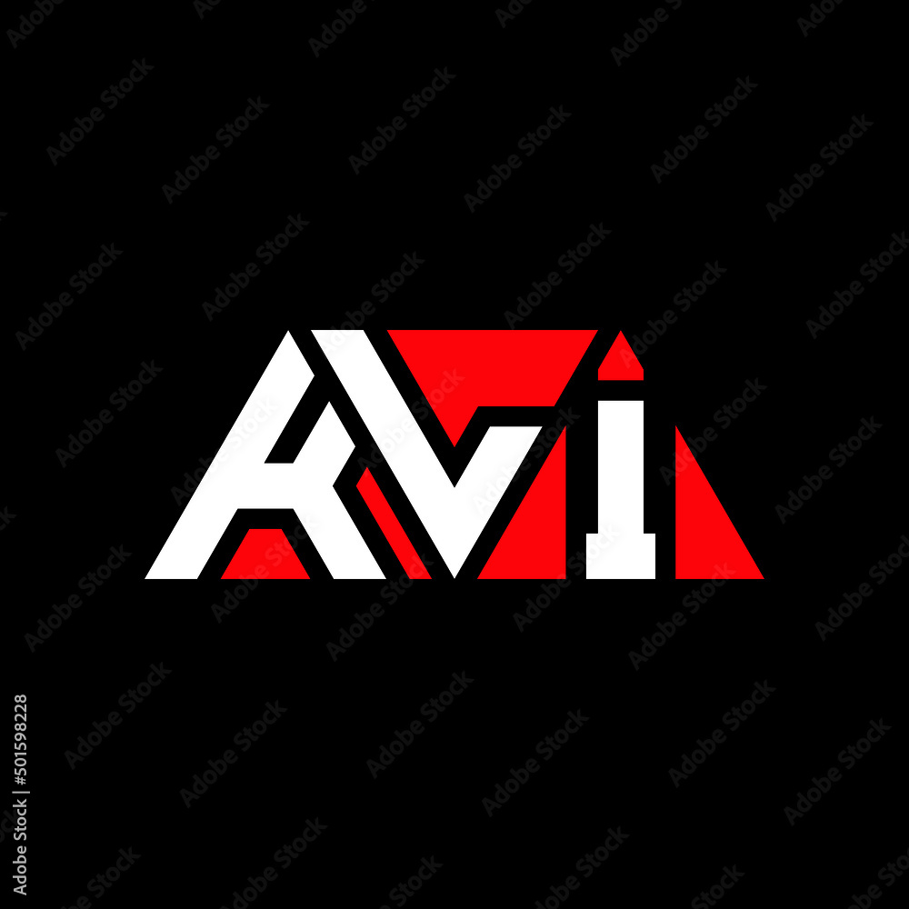 KLI triangle letter logo design with triangle shape. KLI triangle logo