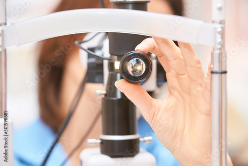 Photos ophthalmologist medical patient