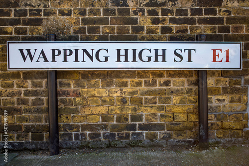 Wapping High Street in London, UK © chrisdorney