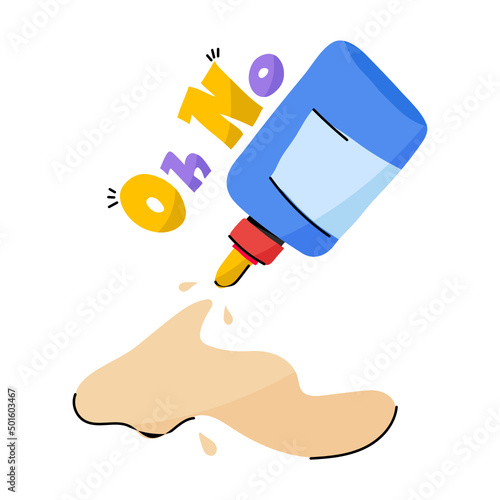 Glue Spill