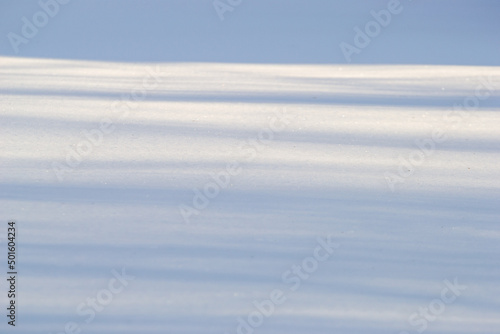 Horizontal snow and shadow textures