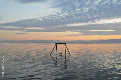 Canvas Print Rising Sea Levels