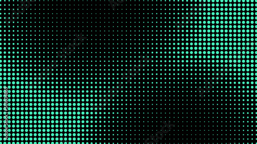 Generative real time art. Screen media technology. Code, digital creative. Coding abstract video trippy. Mesh LCD display. Scale size different hole space.