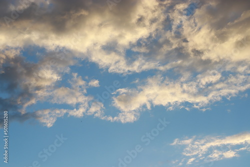 sky and clouds