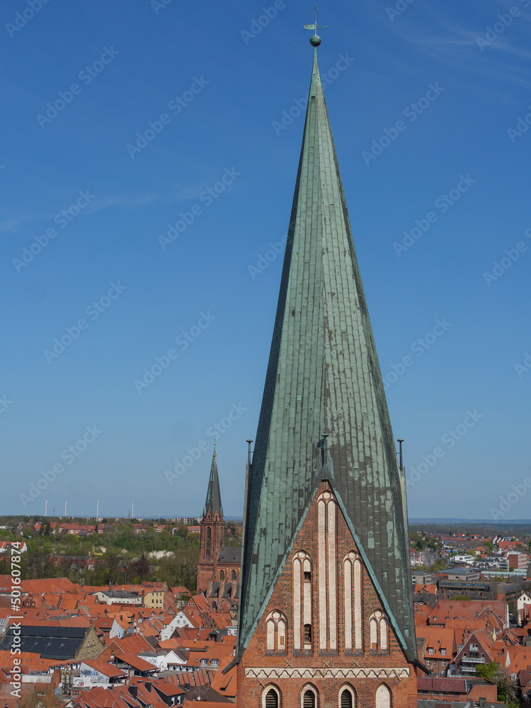 Fototapeta premium die Stadt lüneburg