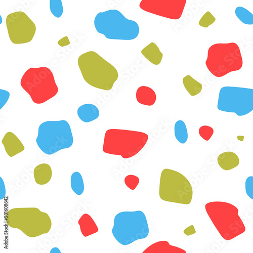 abstract shapes seamless pattern Hipster fashion. Abstract jumble textures. Triangle. 