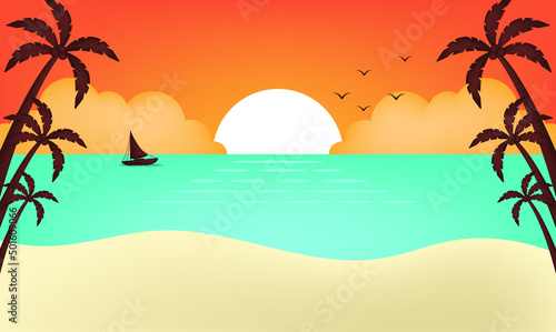 cute background beach tropical summer holidays weddings cute wallpaper mangrove vector  silhouette