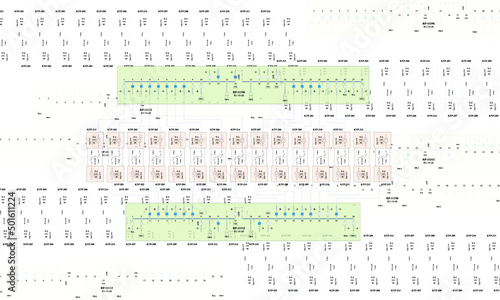 Electric wiring diagram for power transformers	