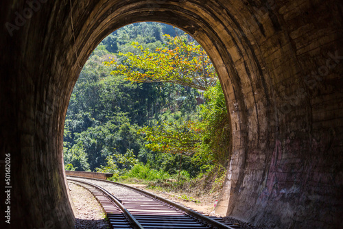 Tunnel in Sri Lanka