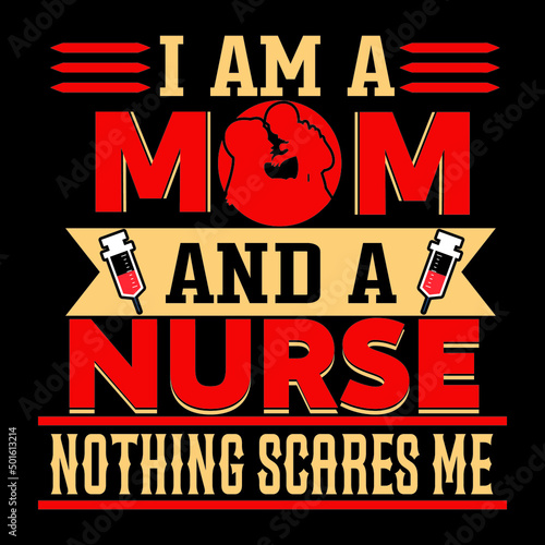 Nurse T-shirt Designs with unique vector
