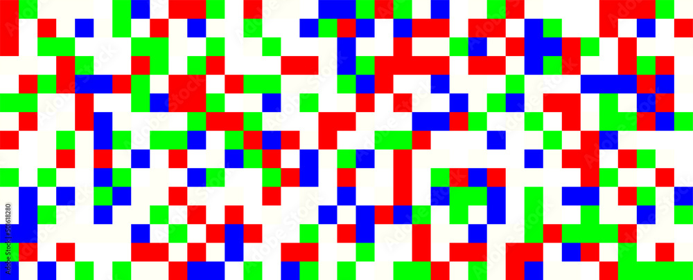 Fototapeta premium Pixel Background - Digital Vector Pattern 