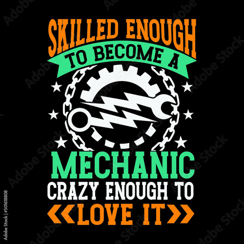 About Mechanic T-Shirt Design, Mechanical SVG Graphic