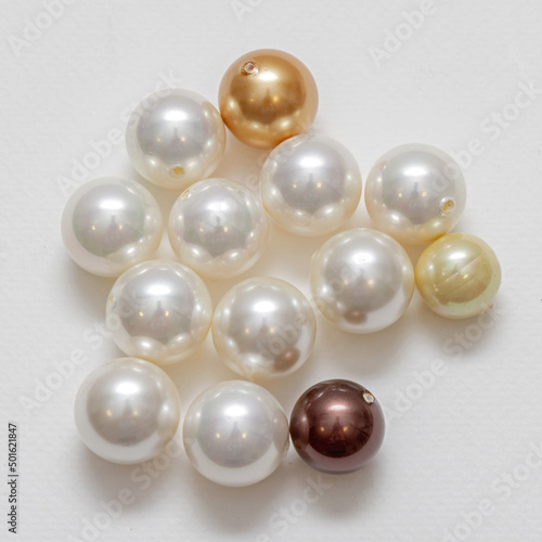 Plastic Pearls Material