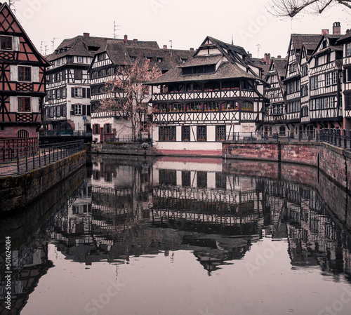 Old town of Strasbourg, France