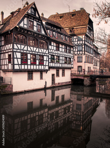 Old town of Strasbourg, France