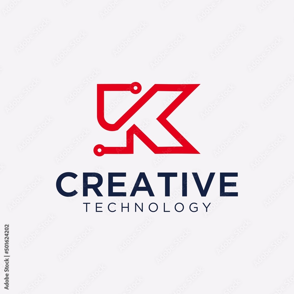 Letter k logo creative minimalist design template graphic alphabet symbol for business Letter k logo creative minimalist design template graphic alphabet symbol for business