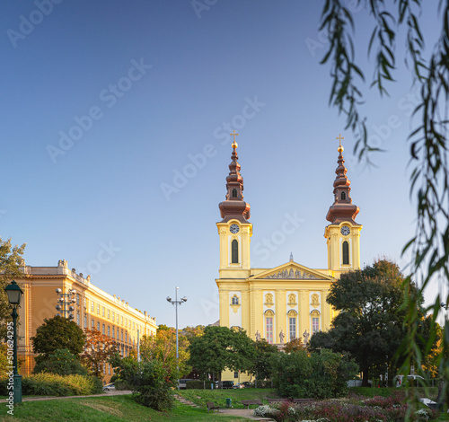 Nice temple in Budapest wit...