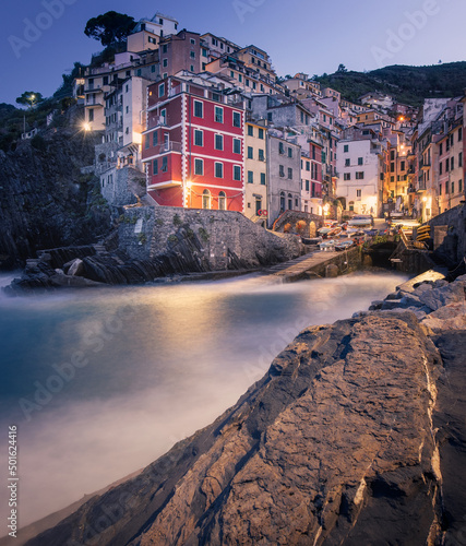 View on the colorful houses...