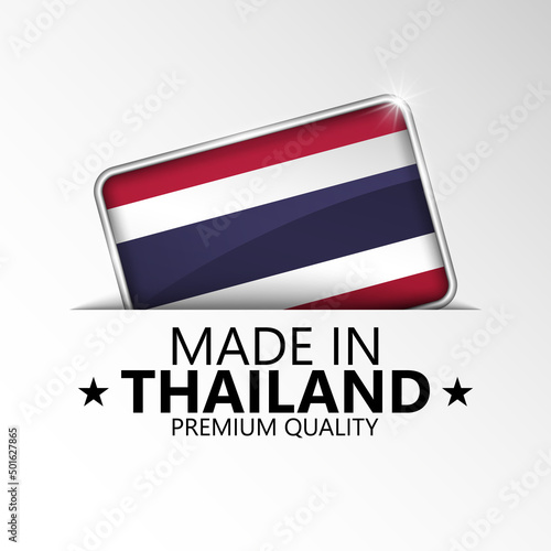 Free Download Made in Thailand graphic and label. - GFXLoad