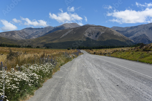 Australia- Panoramic Landscape on the Road to Arthurs Pass