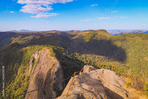 Vista panorâmica da Pedra do Baú - São Bento do Sapucaí, São Paulo photo