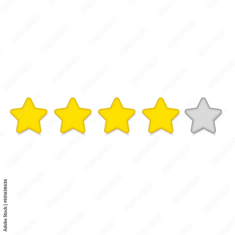 rating stars icon for review product,internet website and mobile application on white backgrond vector rating stars icon for review product,internet website and mobile application on white backgrond vector