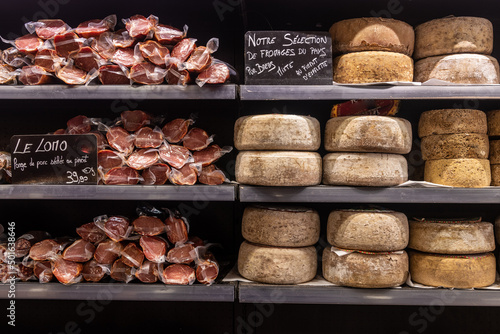 Charcuterie et fromages basques