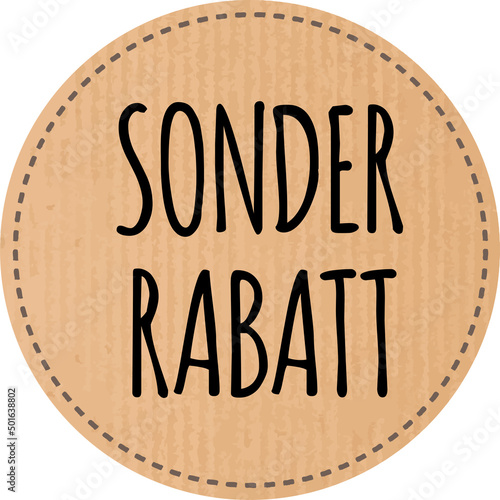 Button Sonderrabatt recyclingpapier zerkratzt