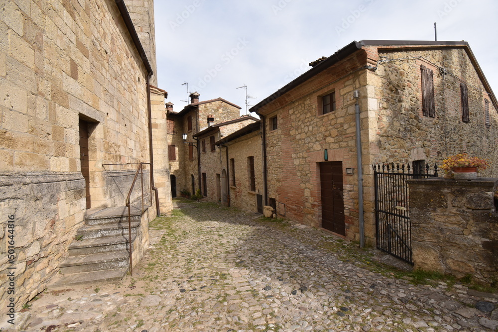 Old street medioeval