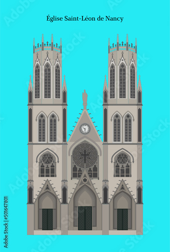 Église Saint-Léon de Nancy, France