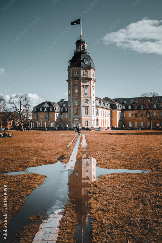 Fototapeta premium Schloss Karlsruhe/Karlsruhe Palace
