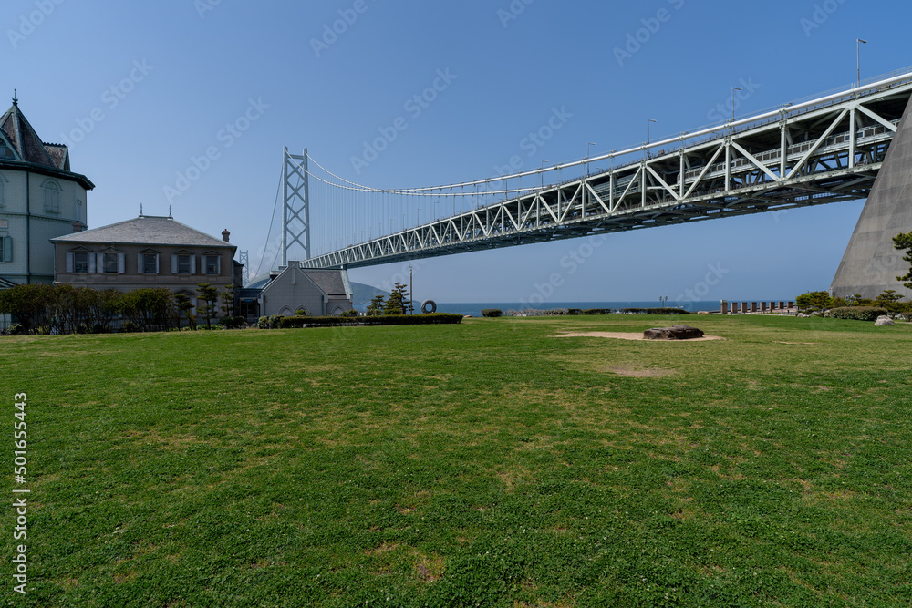 Fototapeta premium 明石海峡大橋