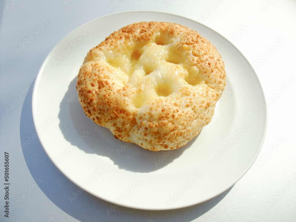 bread on a plate bread on a plate