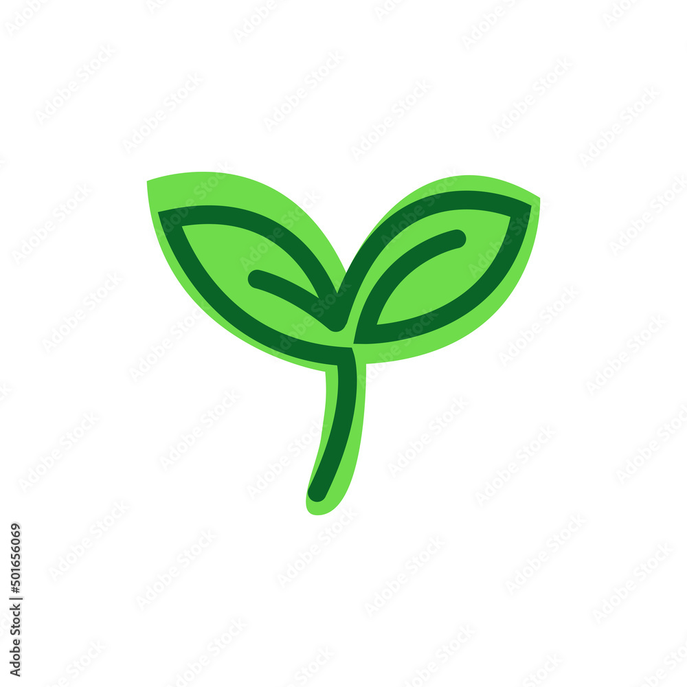 green leaf vector with concept green leaf vector with concept