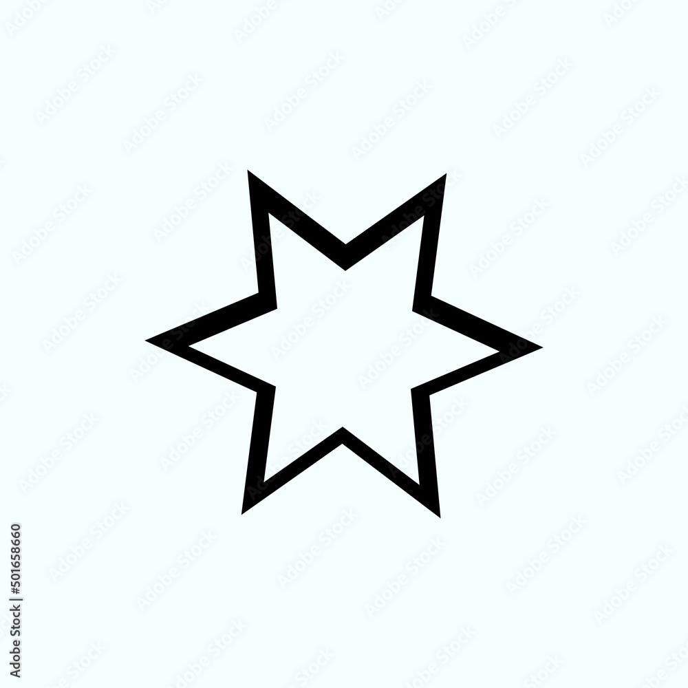 Star vector icon illustration eps - Vector Star vector icon illustration eps - Vector