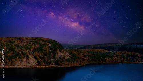 Milky Way at night in autumn ,  © CK